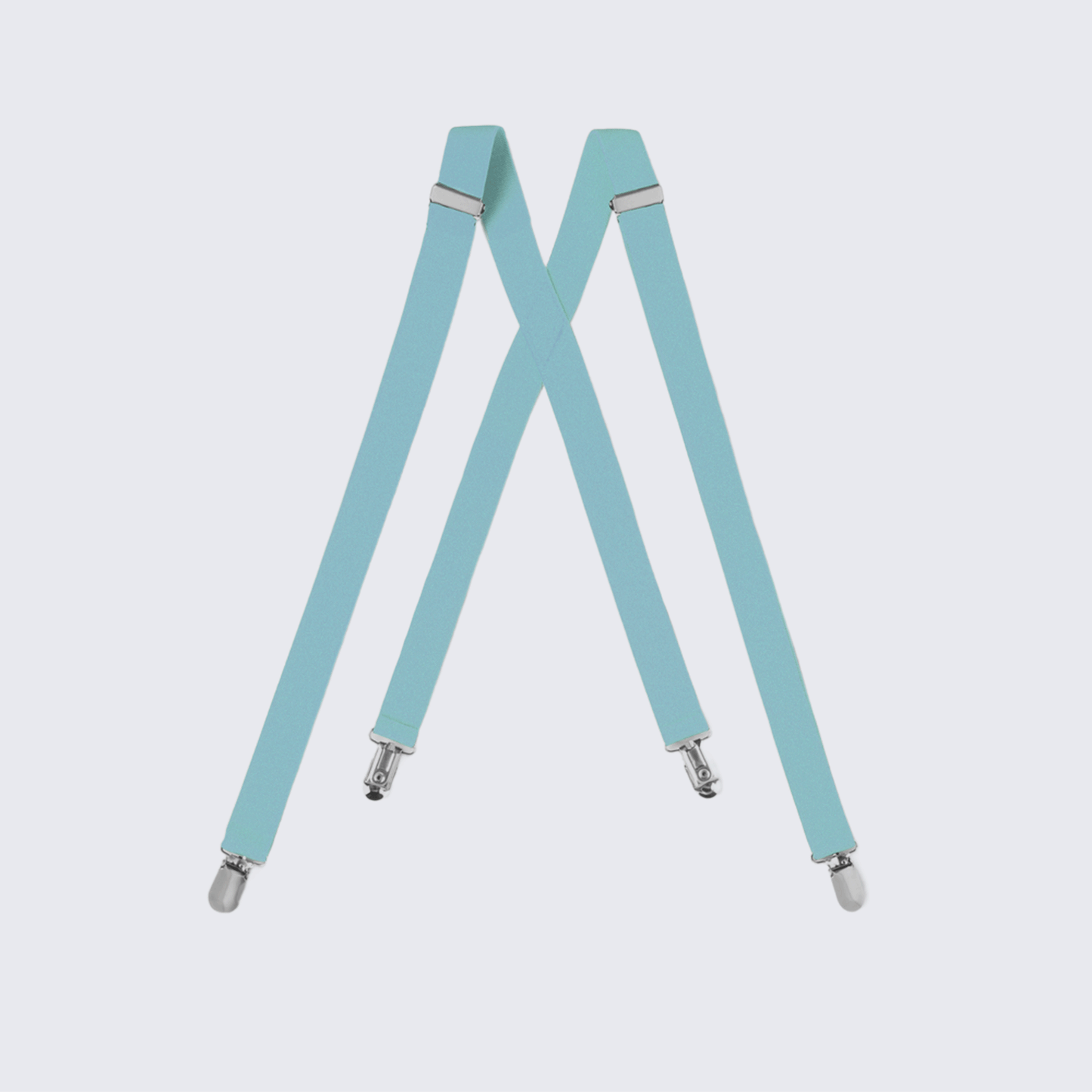 Aqua Blue Suspenders for Kids Teen Children - Wedding