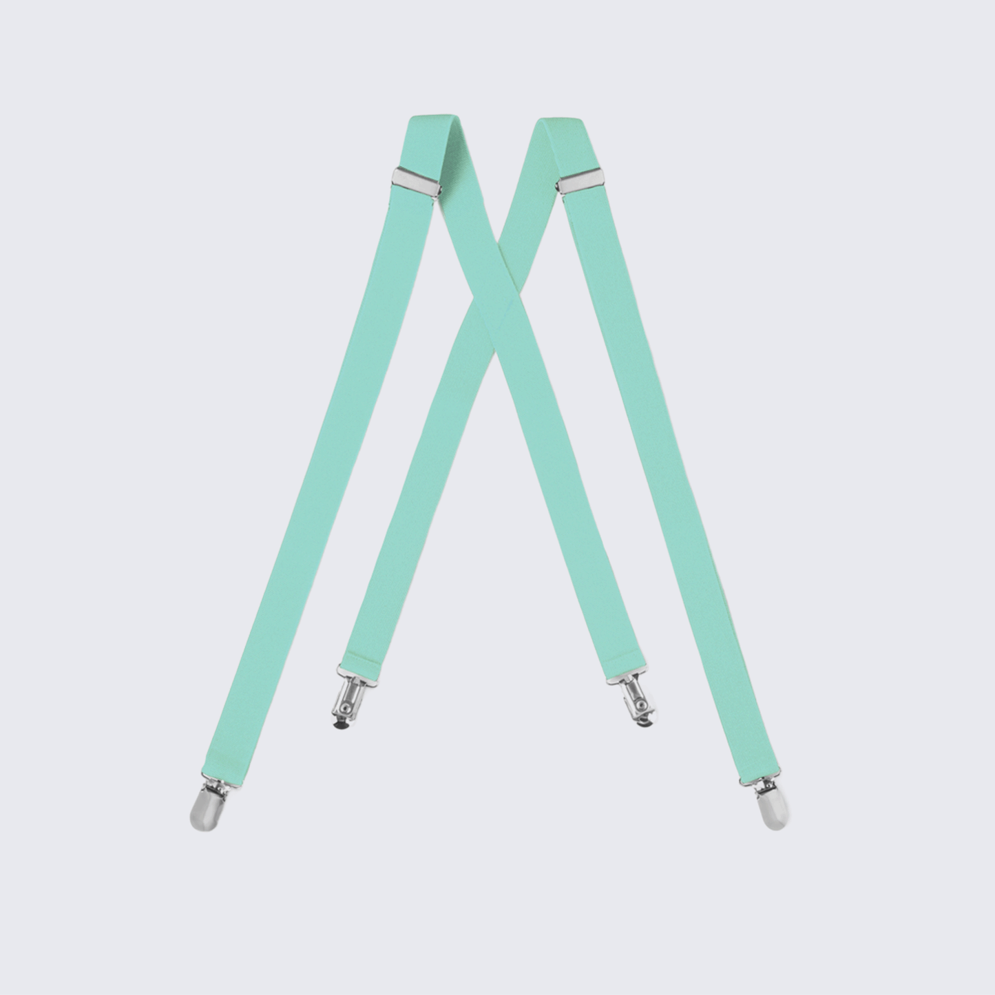 Aqua Green Suspenders for Kids Teen Children - Wedding