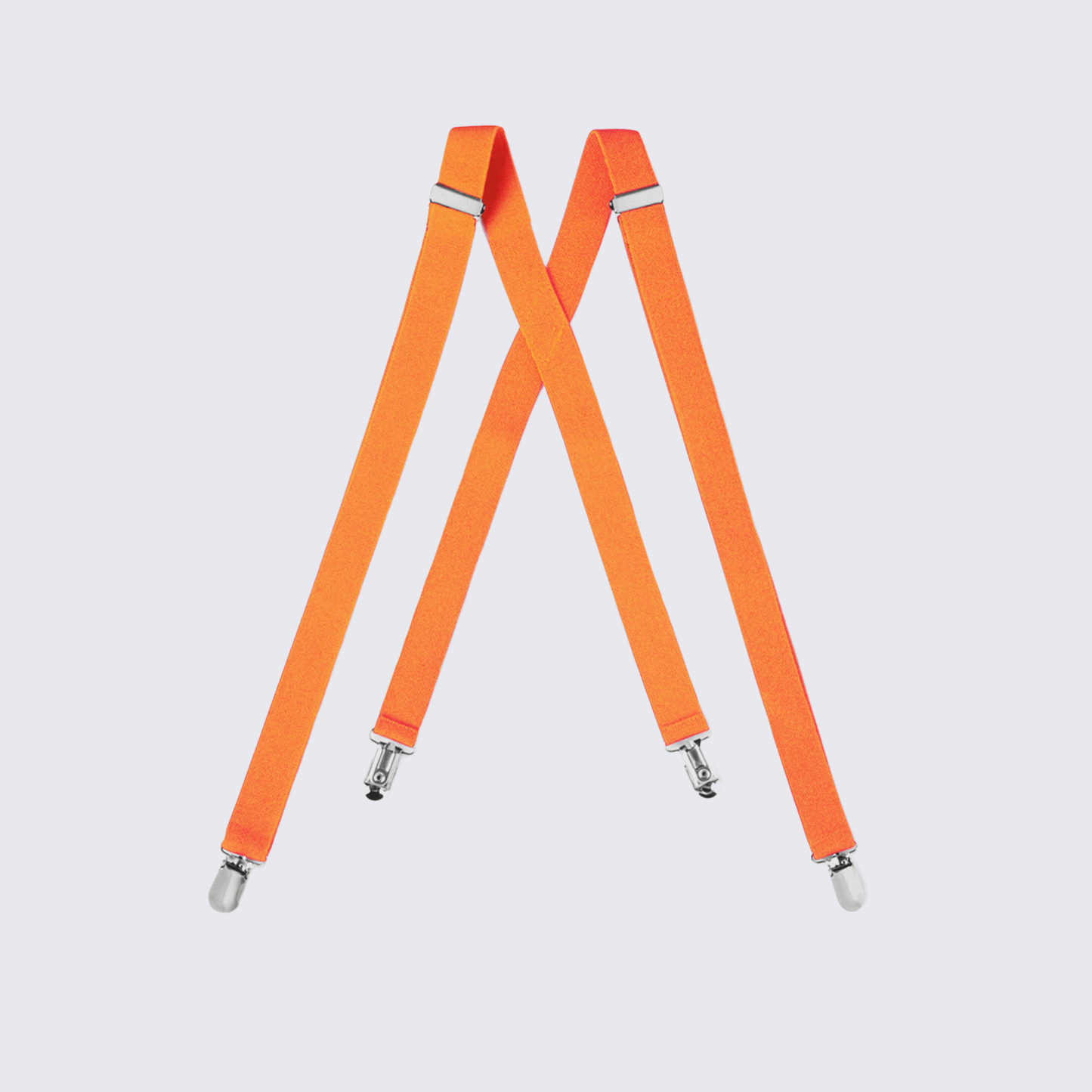 Orange Suspenders for Kids Teen Children - Wedding