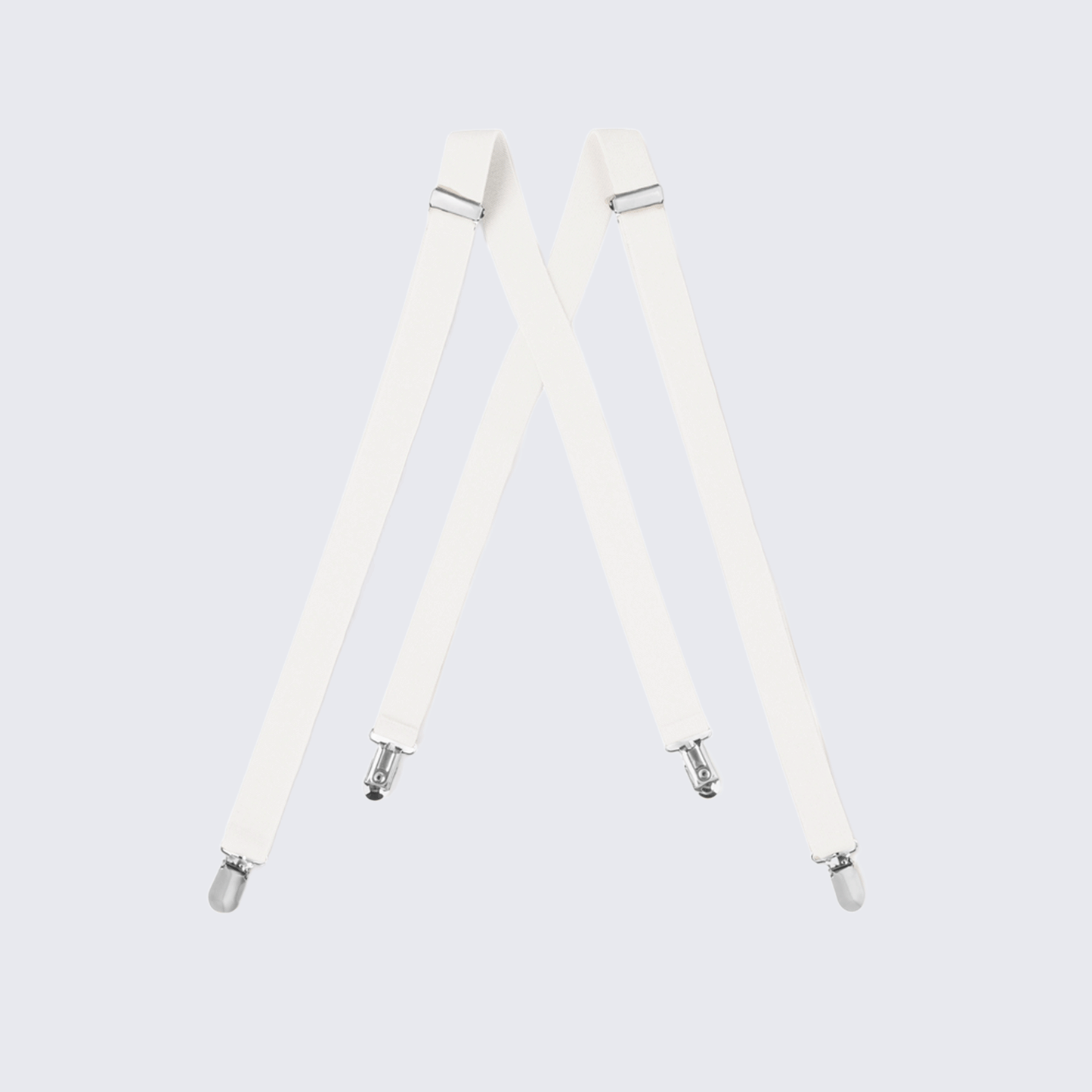 White Suspenders for Kids Teen Children - Wedding