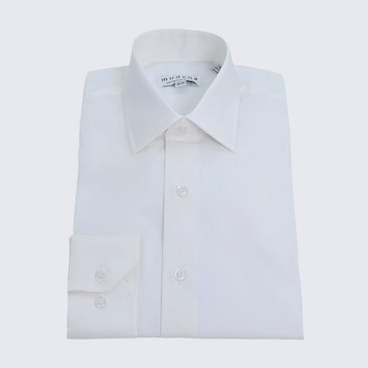 Men's  Eggshell Contemporary Fit Dress Shirt