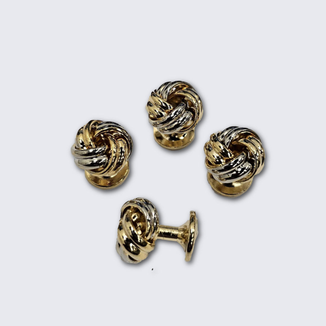 Two Tone Twisted Love Knot Formal Set