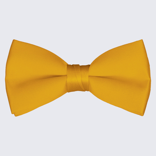Boys Gold Bow Tie  for Kids Teen Children - Wedding